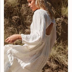 Free People Mockingbird Dress in Ivory